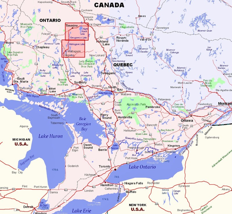 Cunningham Island Map Ontario Mapcarta